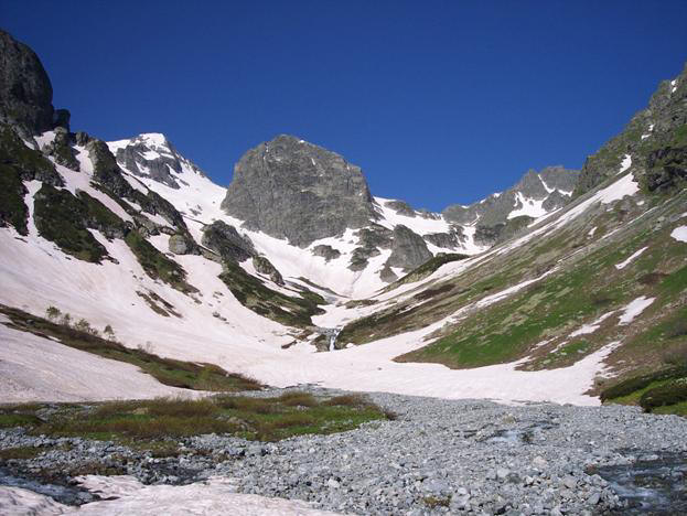 Перевал Цындышхо направо